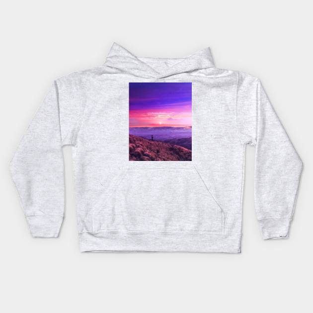 Hike day Kids Hoodie by Ritvik Takkar